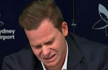 Contrite Steve Smith breaks down in tears on return to Australia